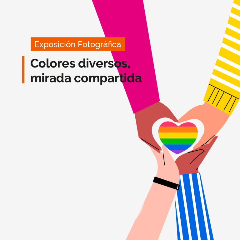 Colores diversos, miradas compartidas